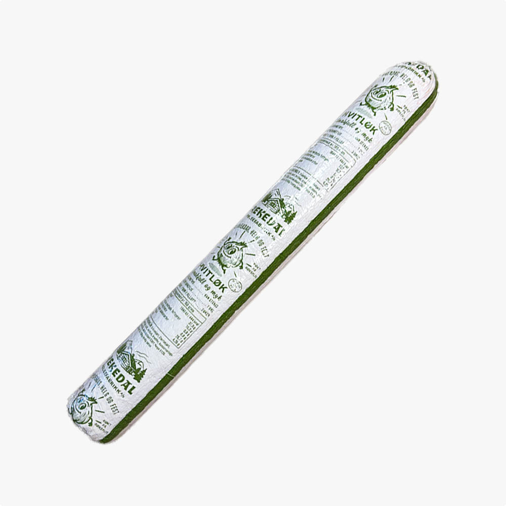 Hvitløkspølse 550g fra Rekedal