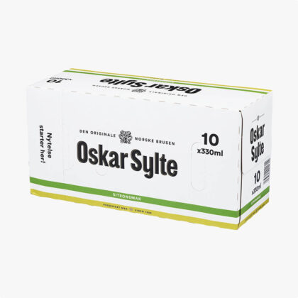 Oskar Sylte Sitronsmak 330ml 10-pack