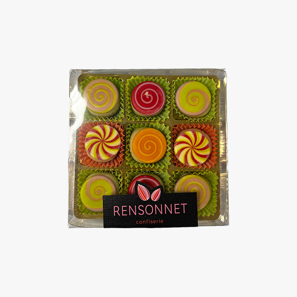 Lollipop Marsipan 145g